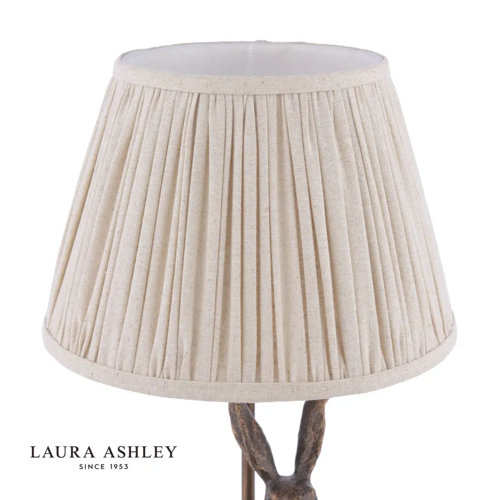 Antique Bronze Hare Table Lamp C/W Shade