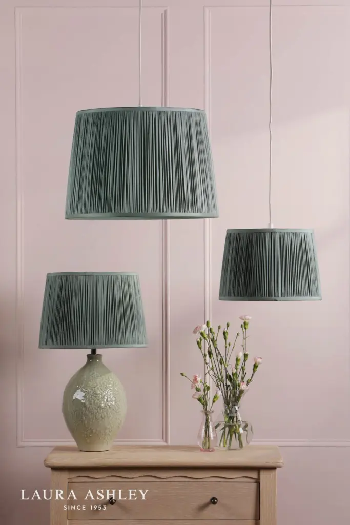 Hemsley Silk Green Empire 250mm Shade
