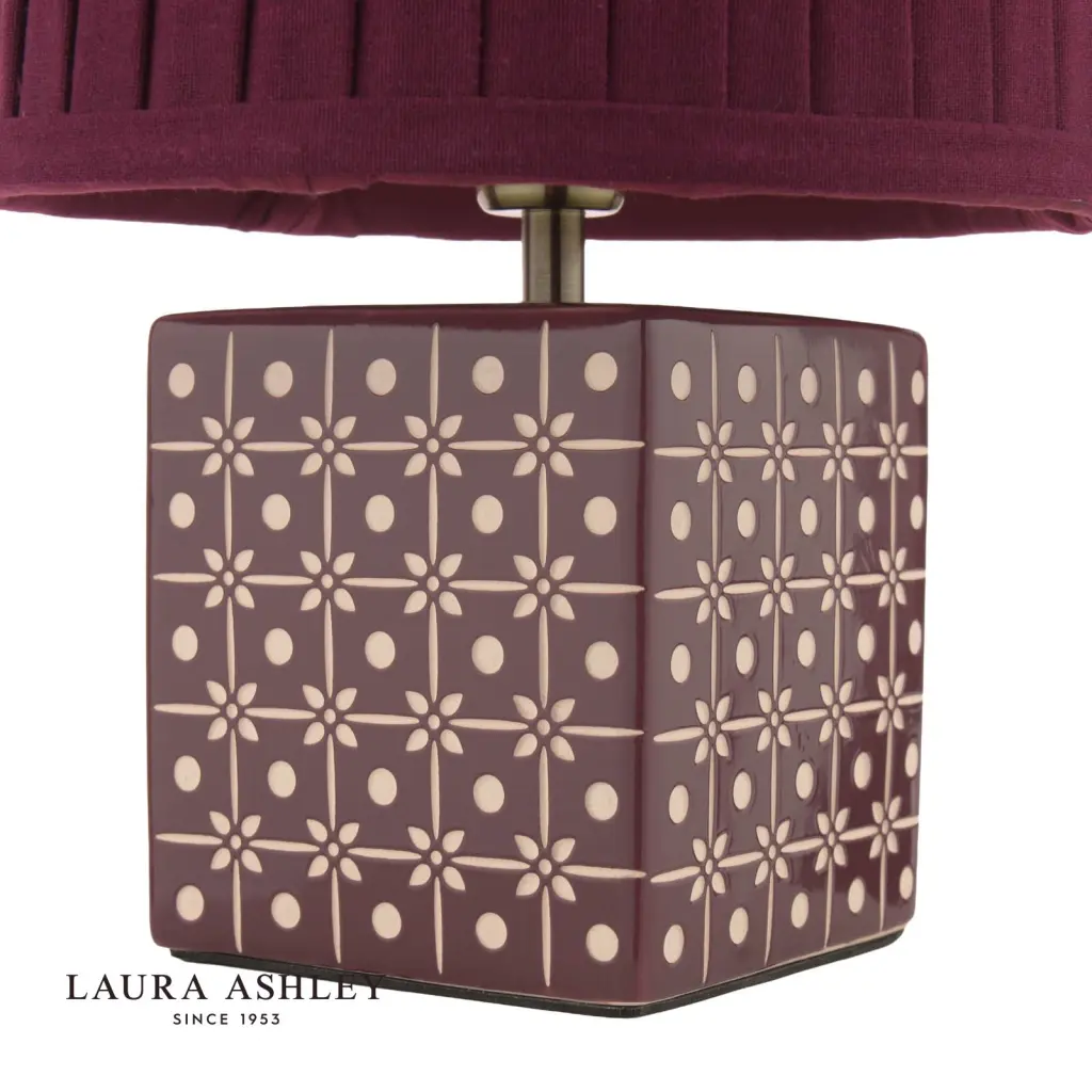 Claudina Ceramic Table Lamp C/W Shade