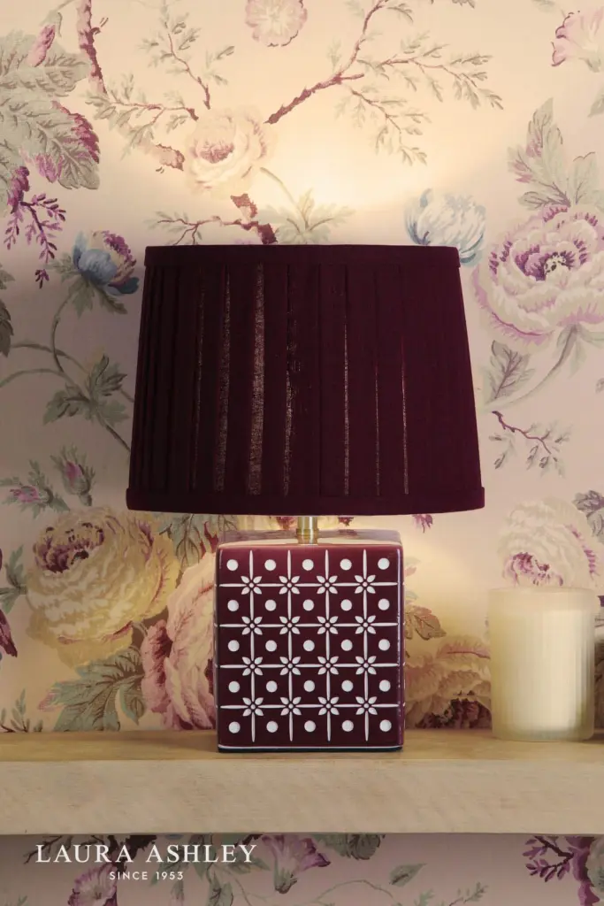 Claudina Ceramic Table Lamp C/W Shade