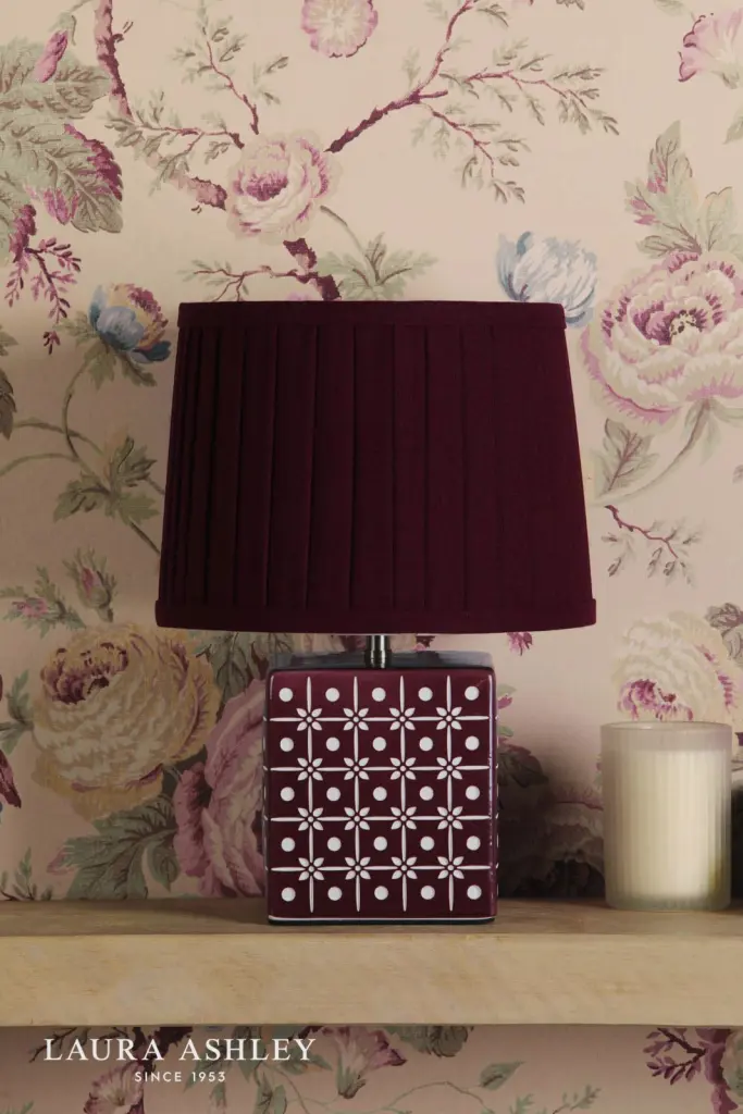 Claudina Ceramic Table Lamp C/W Shade