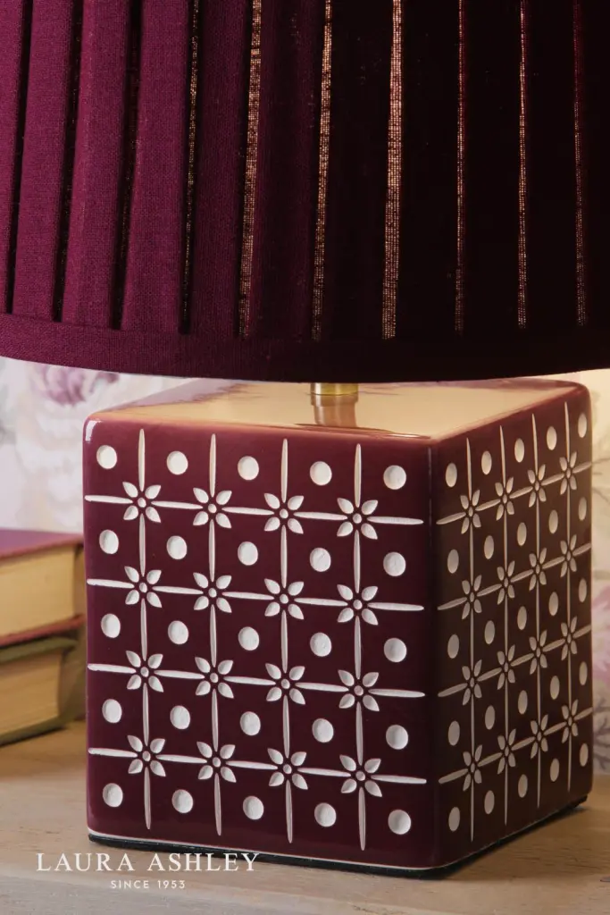 Claudina Ceramic Table Lamp C/W Shade