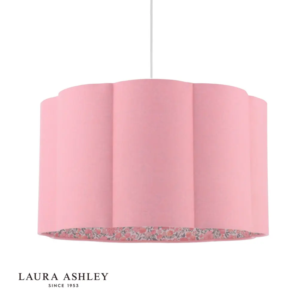 Loveston Pink Scalloped Shade