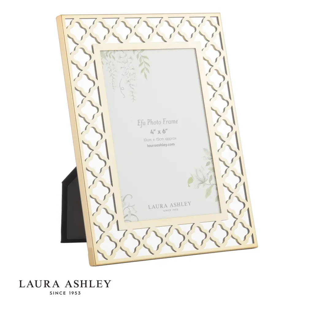 Efa Polished Gold Photo Frame