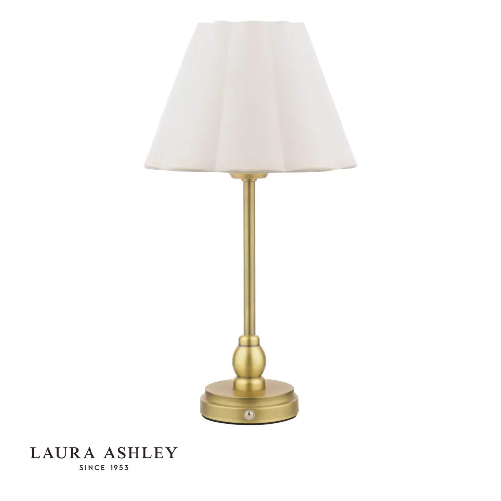 Erin Rechargeable Antique Brass Table Lamp