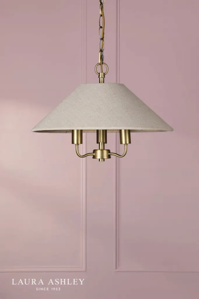 Harland 3 Light Antique Brass Pendant