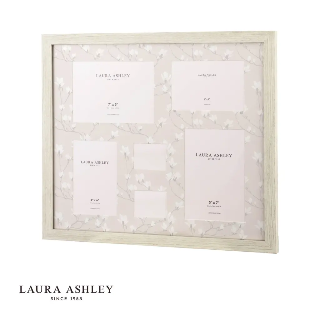 Magnolia White & Grey Photo Frame