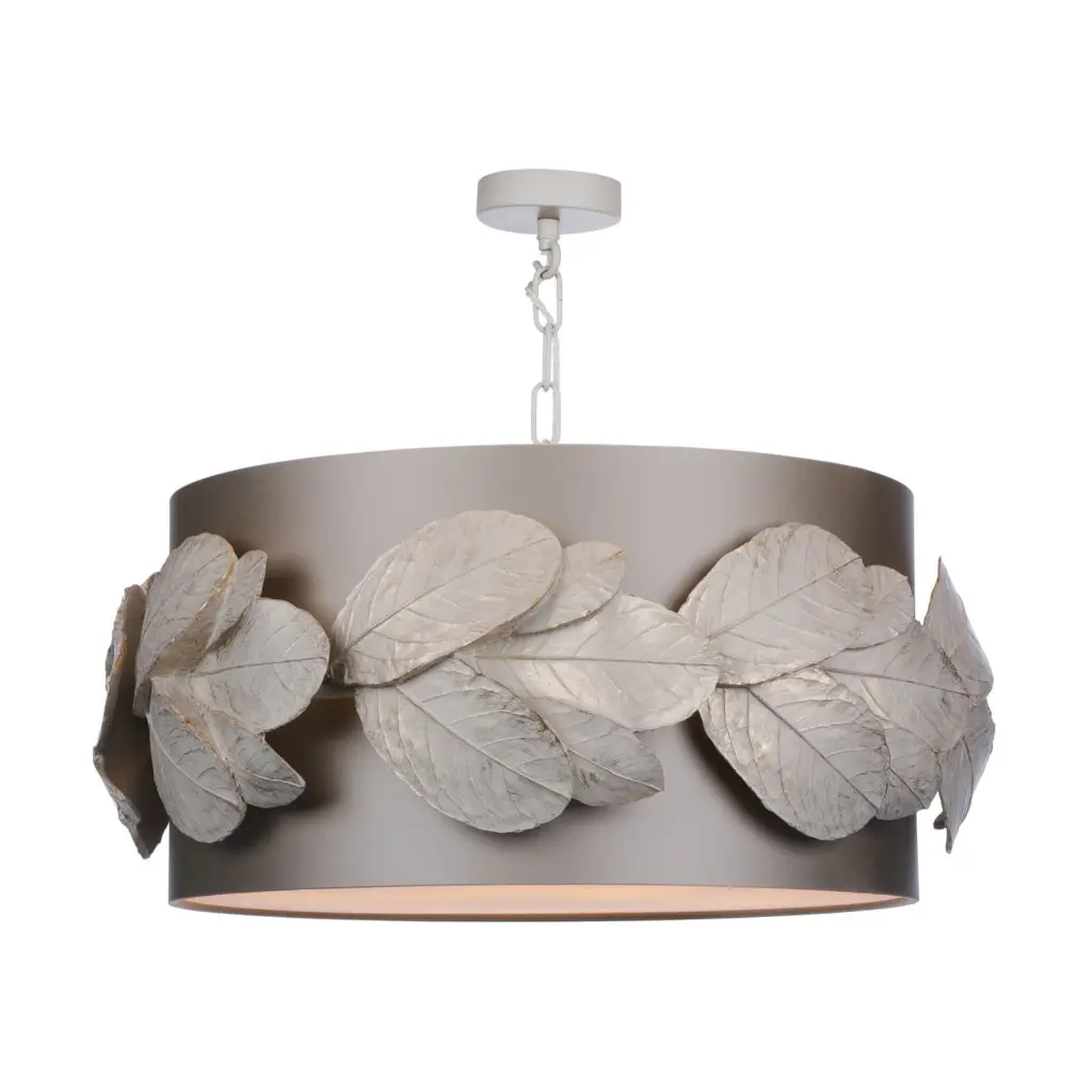 Laurel 4 Light Pendant with Bespoke Shade