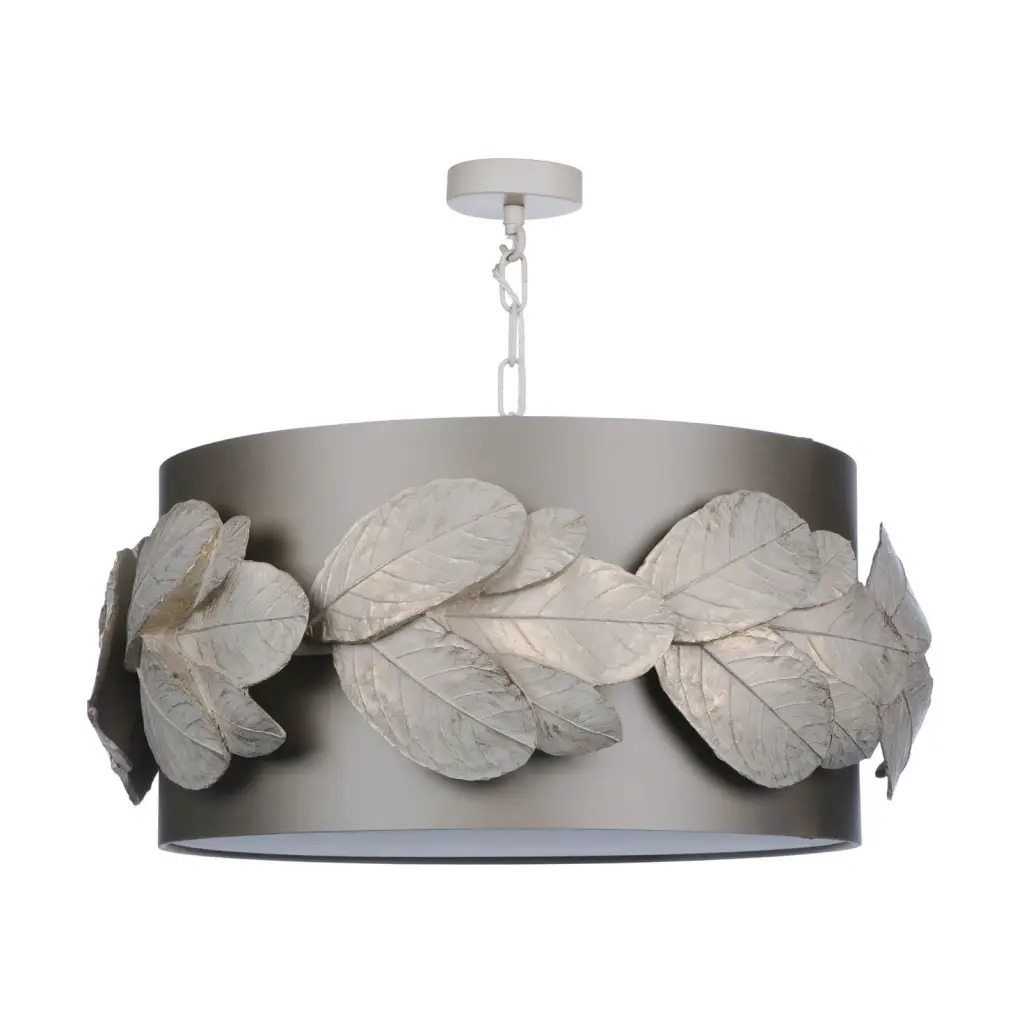 Laurel 4 Light Pendant with Bespoke Shade