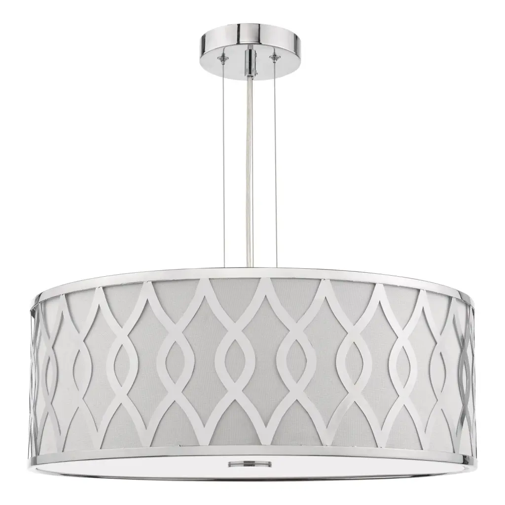 Locryn 4 Light Polished Chrome Pendant