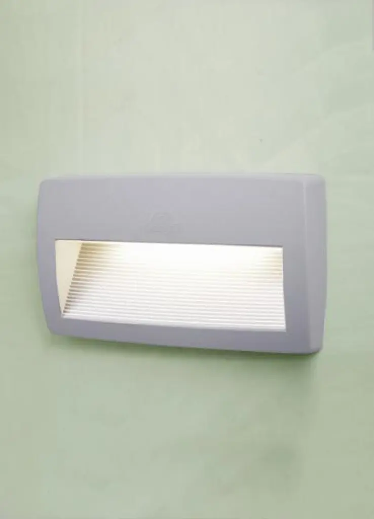 Lorenza 270 10.5W Surface Mounted Wall Light in Grey