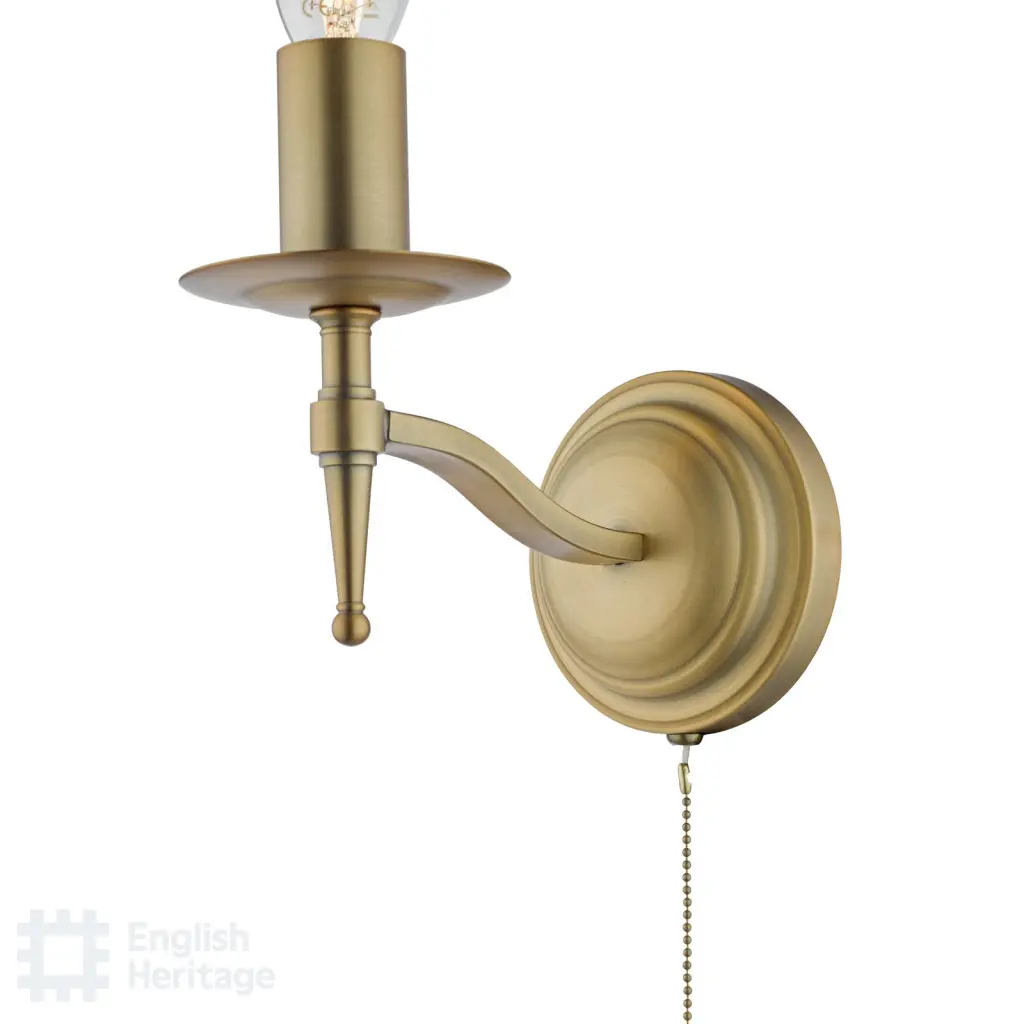 Marble Hill Aged Brass Wall Light
