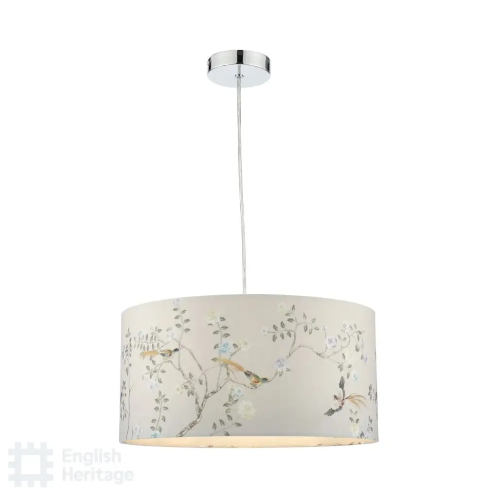 Marble Hill 40cm Cotton Drum Taupe Shade