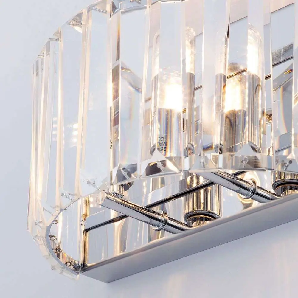 Marquis by Waterford Foyle IP44 Crystal Wall Light