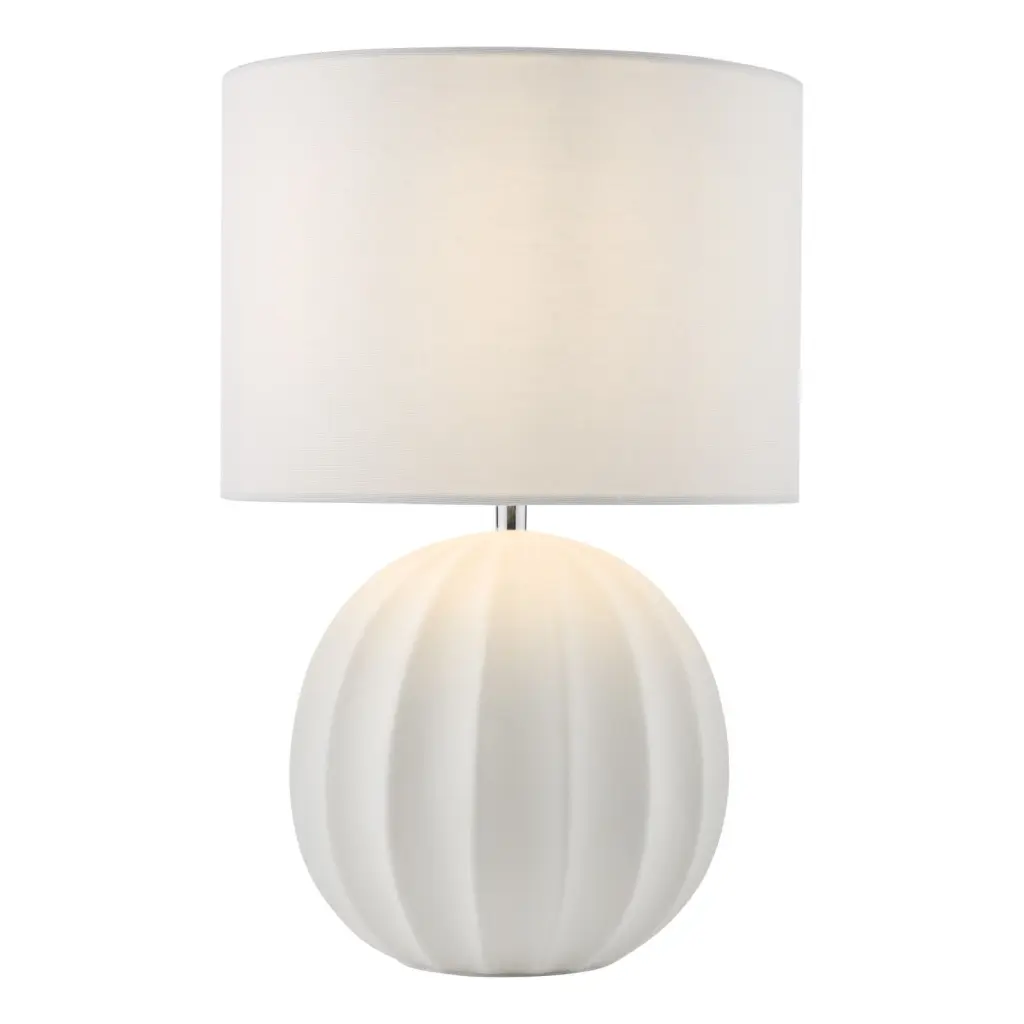 Mavis Cream Table Lamp C/W Shade