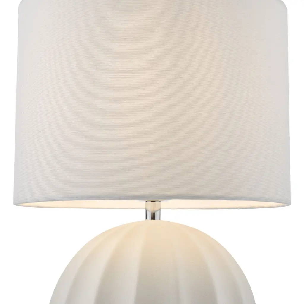 Mavis Cream Table Lamp C/W Shade