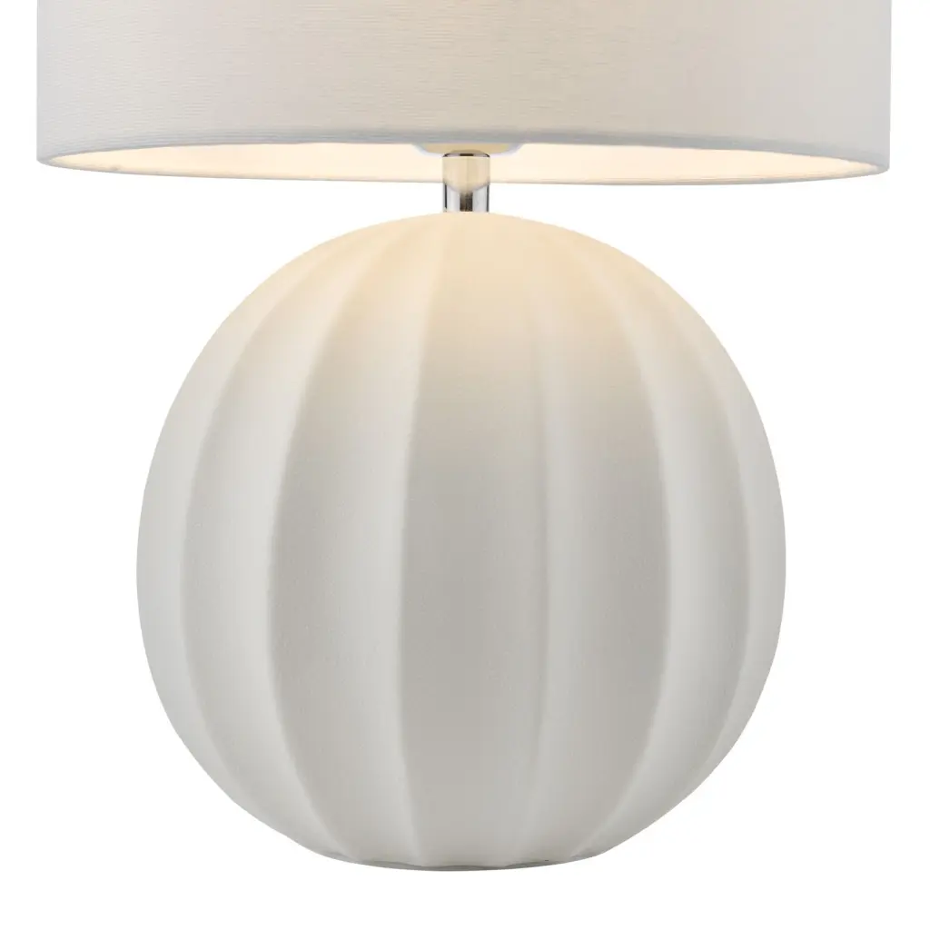 Mavis Cream Table Lamp C/W Shade