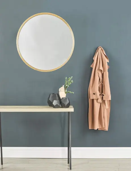 Data Oak Console Table