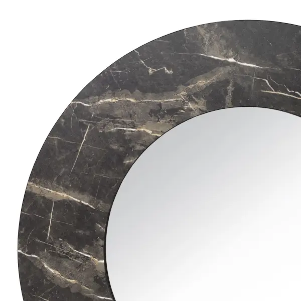 Juvan Dark Marble Mirror 80cm