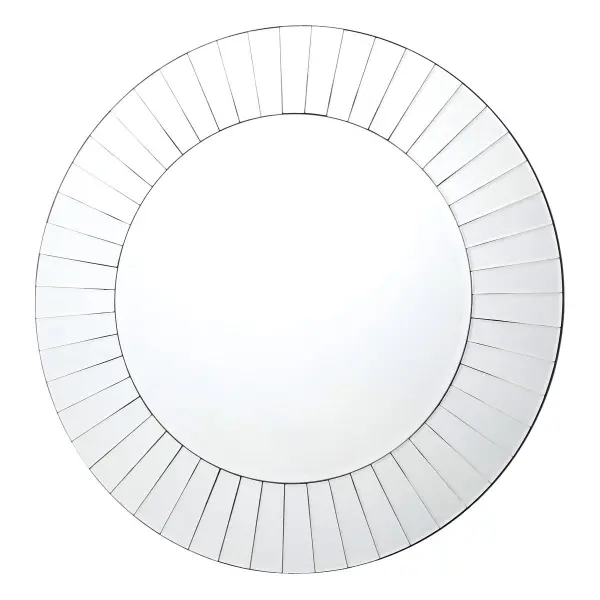 Lahaina Bevelled Round Mirror 80cm