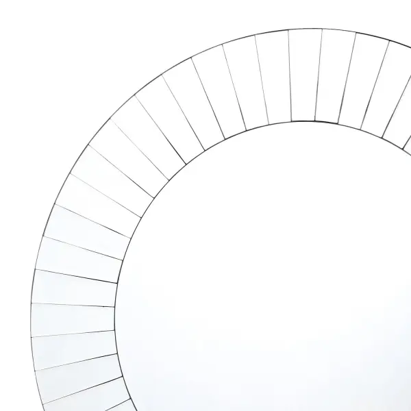 Lahaina Bevelled Round Mirror 80cm