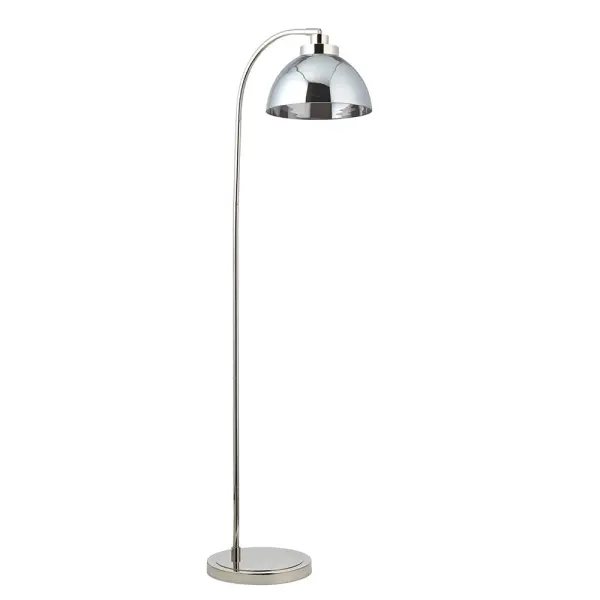 Caspa Smoked Glass Floor Lamp