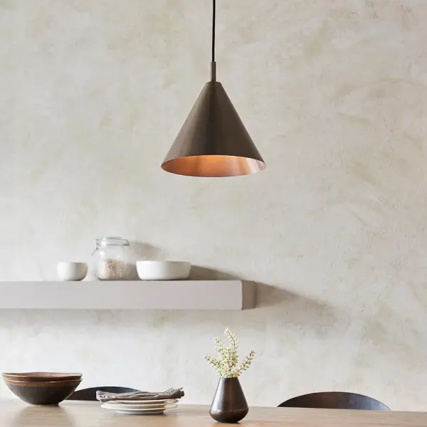 Cape Antique Bronze Single Pendant
