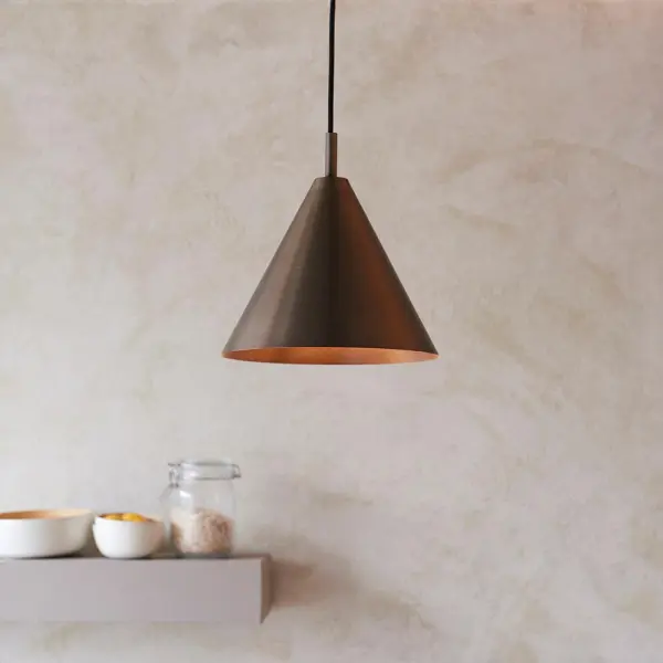Cape Antique Bronze Single Pendant