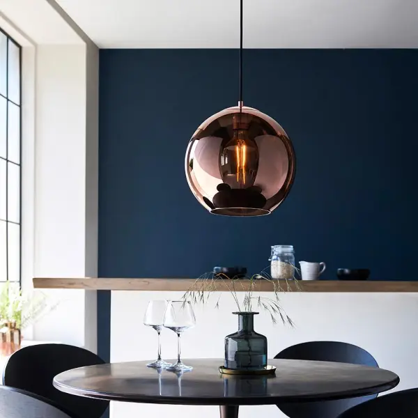 Boli Single Pendant in Copper Finish