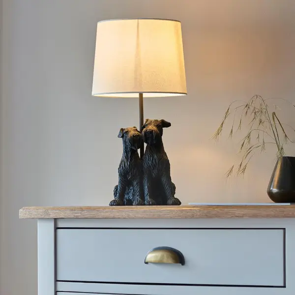 Westie Table Table C/W Shade