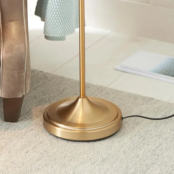 Classic Flexi Floor Lamp in Aged Brass