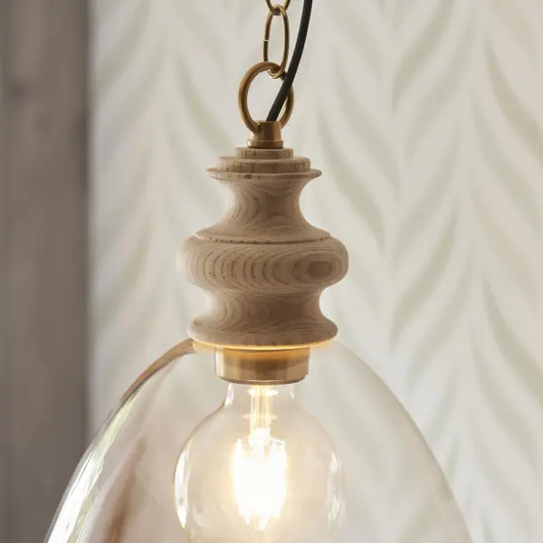 Cotswold Wooded Detailed Pendant