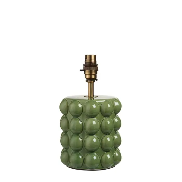 Bobble Green Table Lamp Base Only