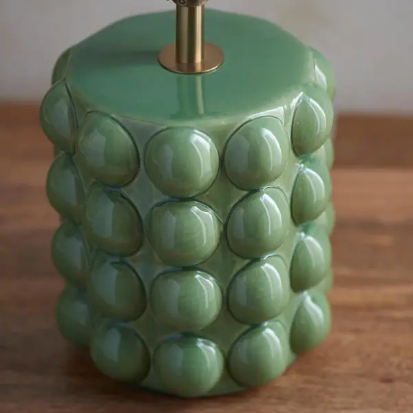 Bobble Green Table Lamp Base Only