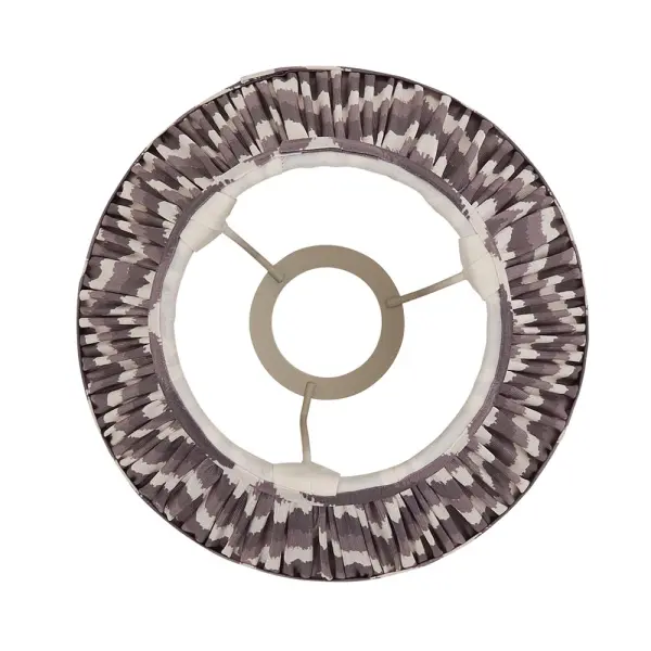 Zigzag 200mm Pearl Grey Tapered Shade