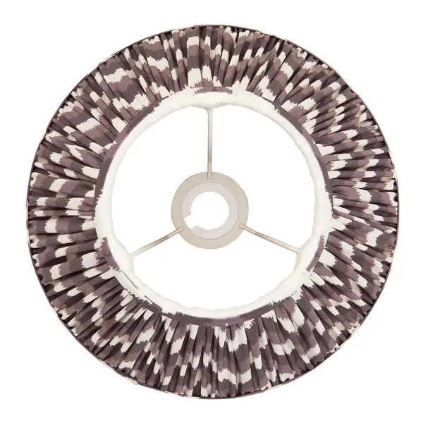 Zigzag 300mm Pearl Grey Tapered Shade