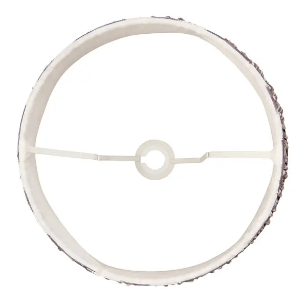 Zigzag 400mm Pearl Grey Tapered Shade