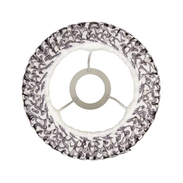 Ripple 200mm Pearl Grey Tapered Shade