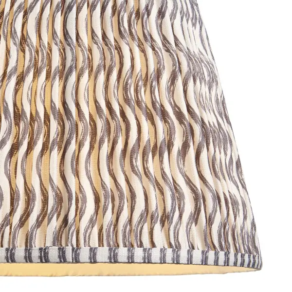 Ripple 400mm Pearl Grey Tapered Shade