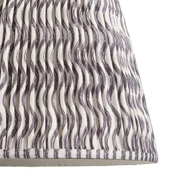 Ripple 400mm Pearl Grey Tapered Shade