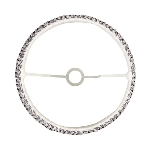 Ripple 400mm Pearl Grey Tapered Shade