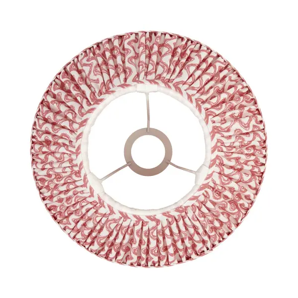 Ripple 300mm Coral Pink Tapered Shade