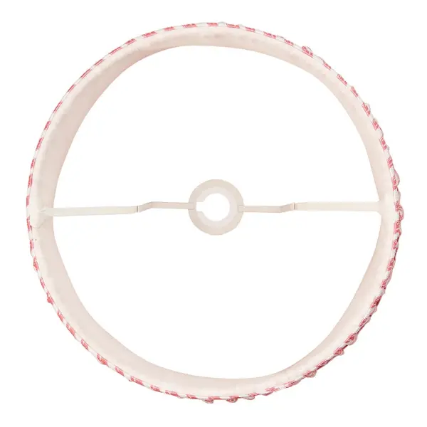 Ripple 400mm Coral Pink Tapered Shade