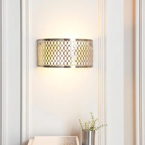 Cordero Satin Nickel Wall Light