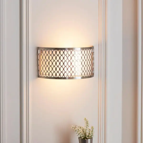 Cordero Satin Nickel Wall Light