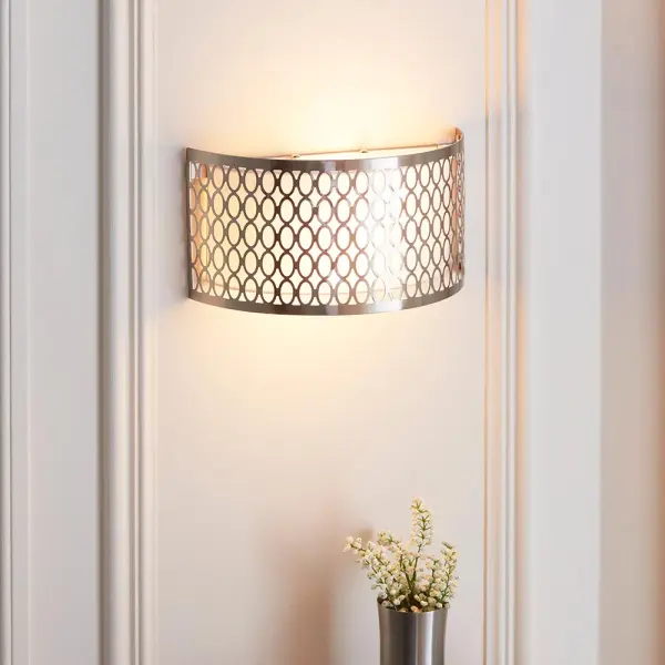 Cordero Satin Nickel Wall Light