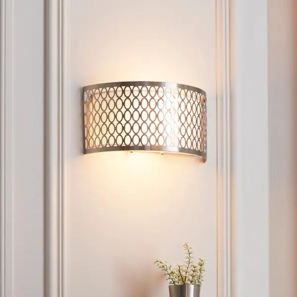 Cordero Satin Nickel Wall Light