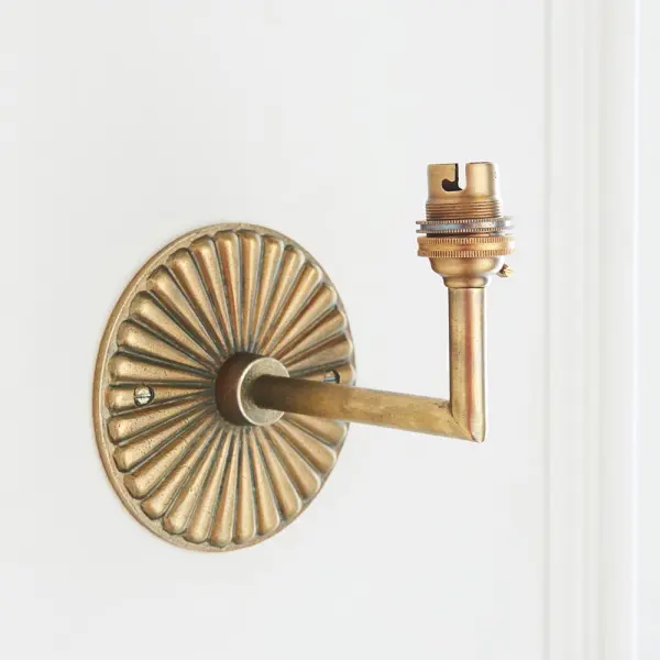 Dahlia Brass Wall Bracket Only