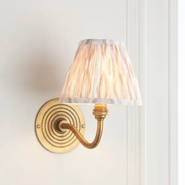 Ripple Brass Curved Wall Bracket Only