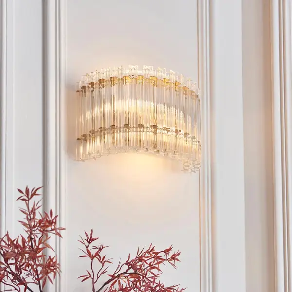 Brenda Aged Brass 2 Light Wall Fitting